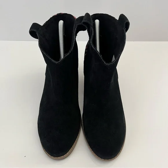 TOMS Constance Western Embroidered Bootie in Black NEW - Picture 6 of 15